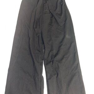 Iris Black Elastic Waist Pants